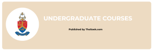 University of Pretoria Undergraduate Courses