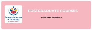 Tshwane University of Technology Postgraduate Courses