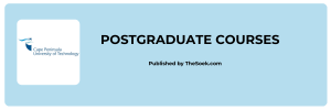 Cape Peninsula University of Technology Postgraduate Courses