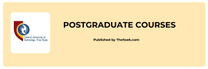 Central University of Technology Postgraduate Courses